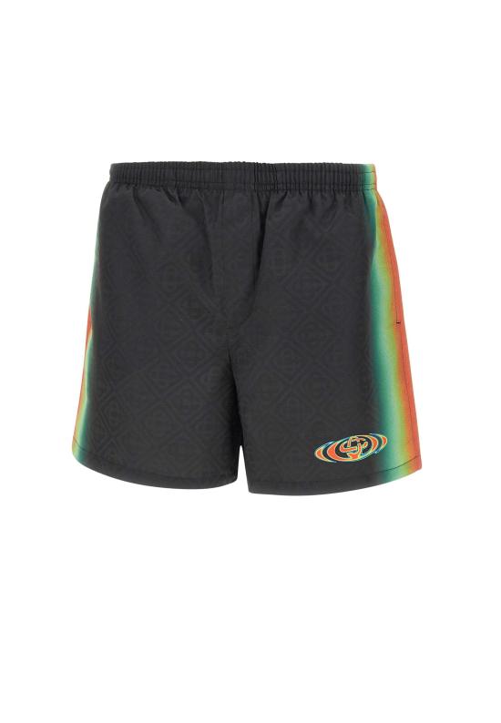 26SS 카사블랑카 스윔팬츠 MSP26TR224 01 Black