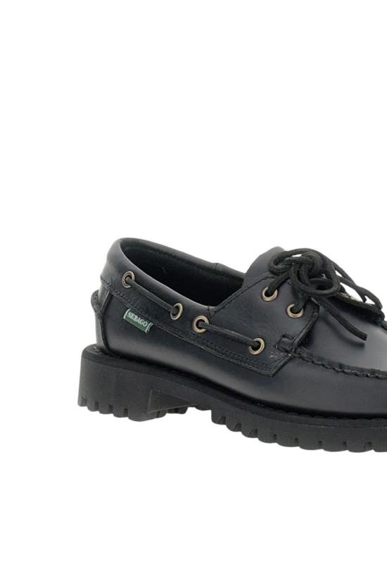 25FW 세바고 플랫 슈즈 7002IR0924 Black - SEBAGO
