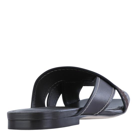 26SS 토즈 레더 크로스 스트랩 샌들 XXW99L0JY50V1SS808 Black - TODS