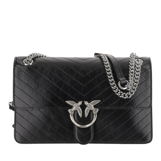 25FW 핑코 숄더백 106174A2JCZ99E Black