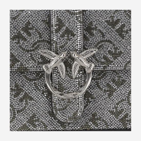 25FW 핑코 숄더백 105353A20DZZFN Grey - PINKO