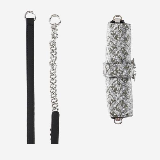 25FW 핑코 숄더백 105353A20DZZFN Grey - PINKO