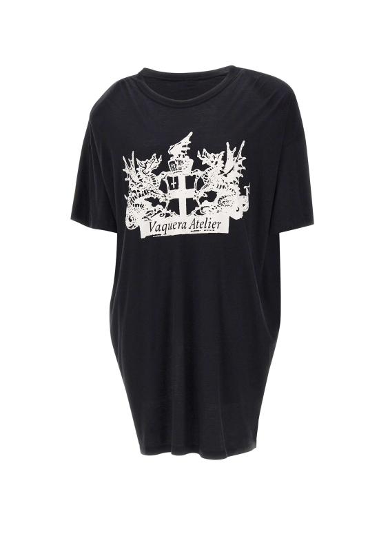 26SS 바퀘라 미디 원피스 VAQ11T016 BLACK Black