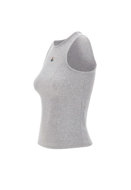  비비안웨스트우드 민소매 티셔츠 3G01003Z J009CP001 Grey - VIVIENNE WESTWOOD