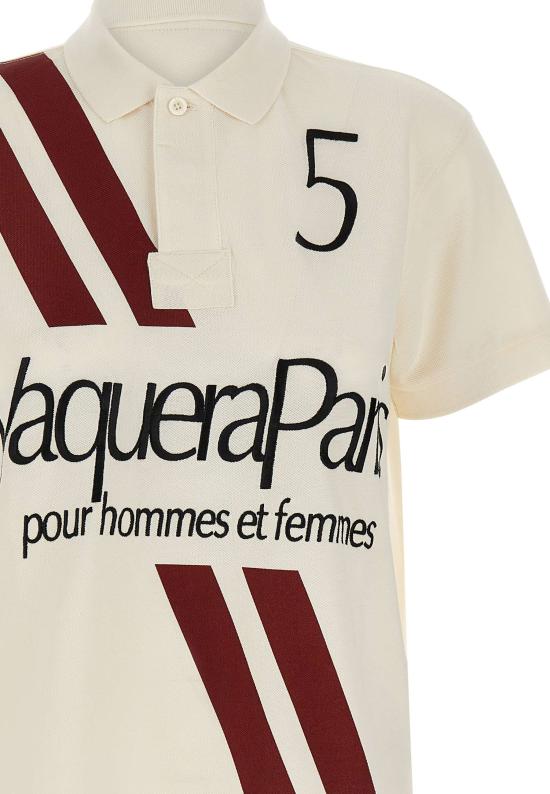 26SS 바퀘라 폴로 티셔츠 VAQ11T004 OFFWHITE White - VAQUERA