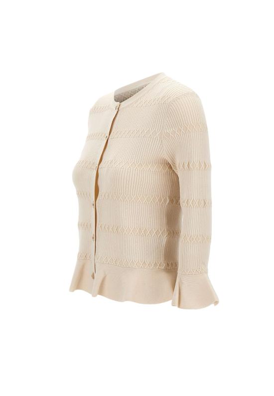 26SS 리우조 가디건 CA6103MS55N P9574 White - LIU JO