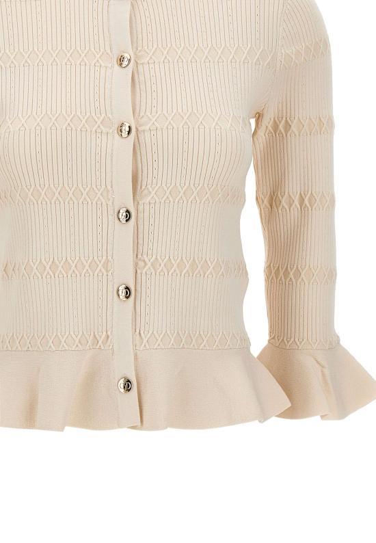 26SS 리우조 가디건 CA6103MS55N P9574 White - LIU JO