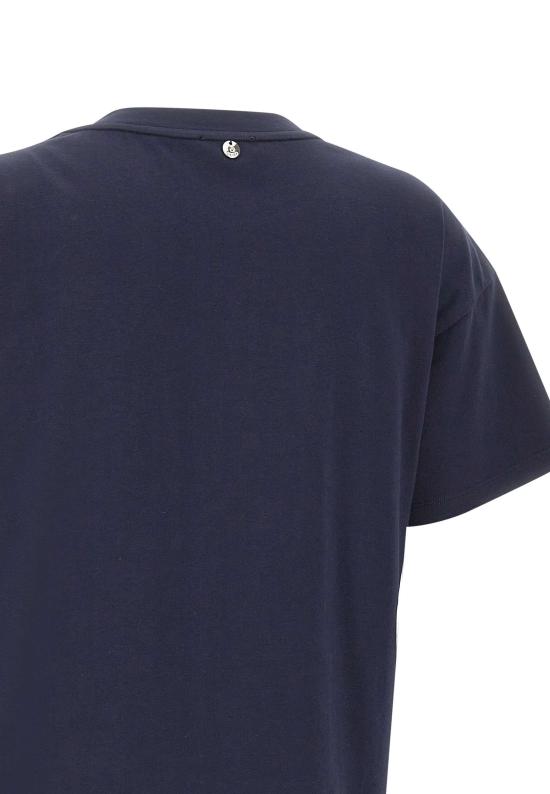 26SS 리우조 반팔 티셔츠 CA6160JS088 P9583 Blue - LIU JO