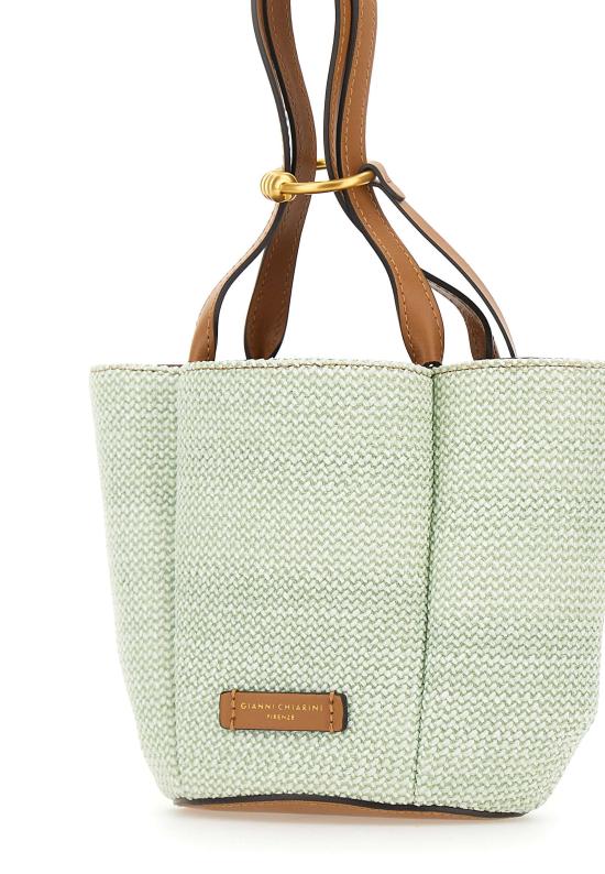 26SS 지아니 끼아리니 토트백 BS12180 TWISTLSOASICUOIO GREEN - GIANNI CHIARINI