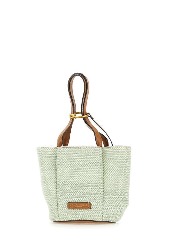 26SS 지아니 끼아리니 토트백 BS12180 TWISTLSOASICUOIO GREEN