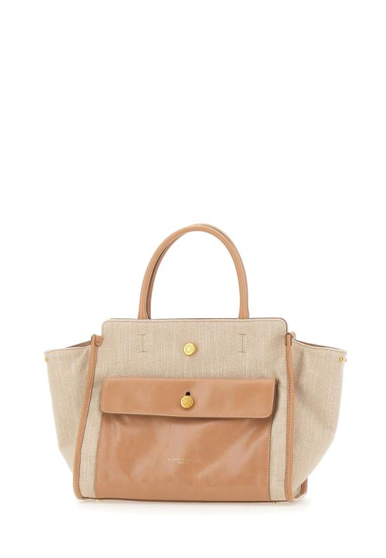 26SS 지아니 끼아리니 숄더백 BS12265 FRSHRLECRU Beige