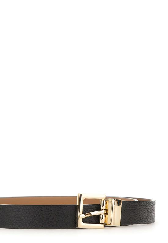 26SS 지아니 끼아리니 레귤러 벨트 CNK00332 GRNNANEROCLAY Black - GIANNI CHIARINI