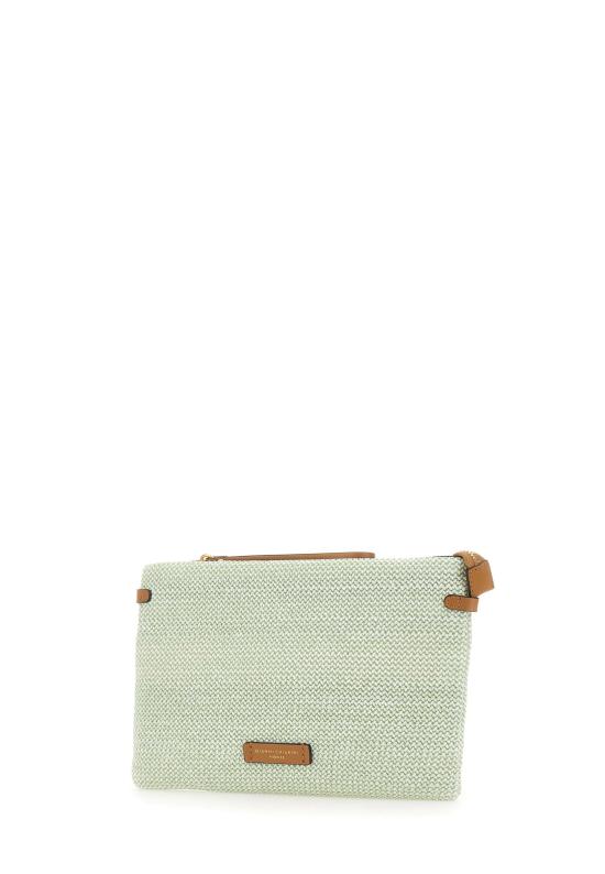 26SS 지아니 끼아리니 클러치/파우치 BS12155 TWISTLSOASICUOIO Green - GIANNI CHIARINI