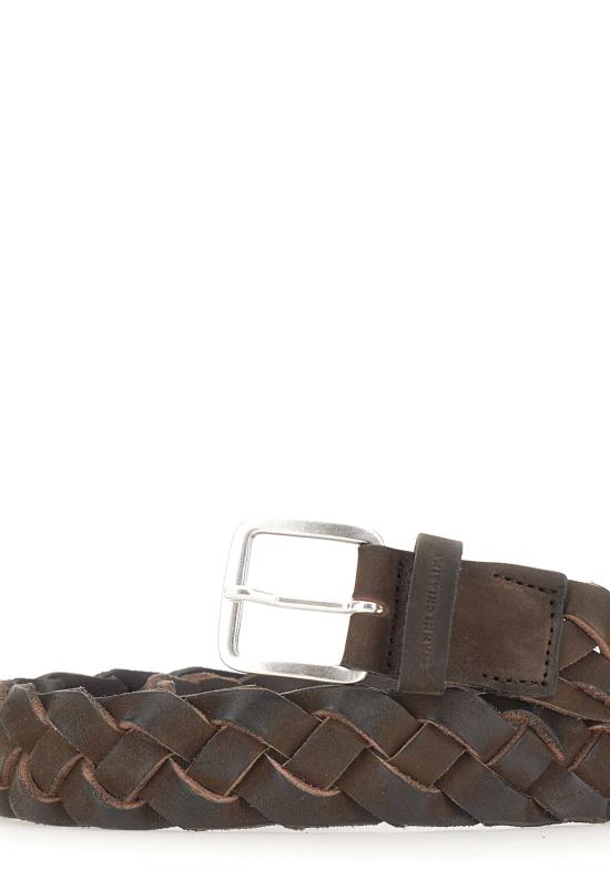 26SS 지아니 끼아리니 가죽 벨트 CNK00756 NBKINTEBANO Brown - GIANNI CHIARINI