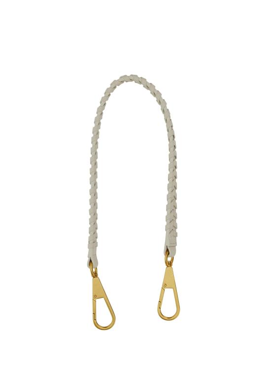 26SS 지아니 끼아리니 숄더백 TRMAXIBRAID TALCO White