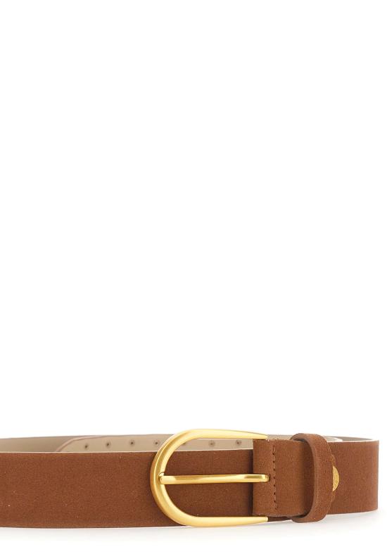 26SS 지아니 끼아리니 가죽 벨트 CNK00763 CMCARAMEL Brown - GIANNI CHIARINI