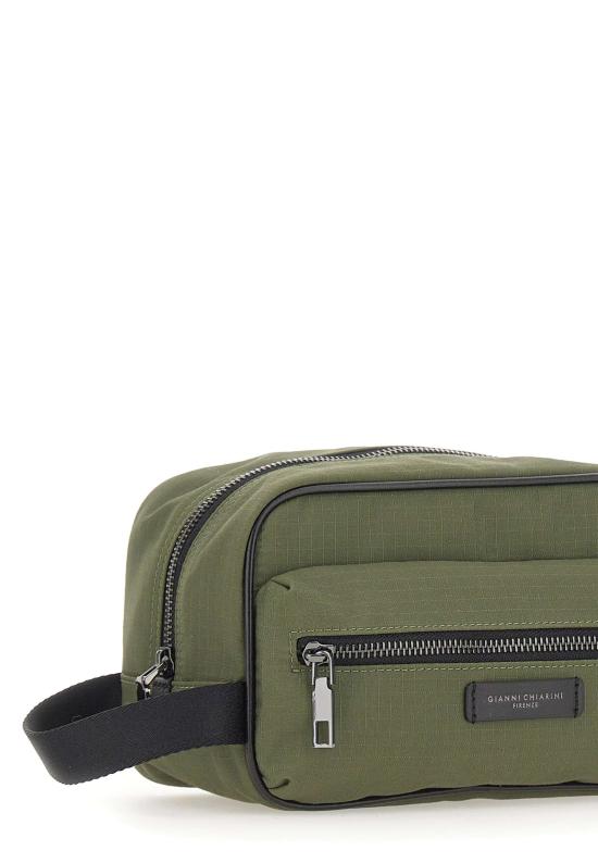 26SS 지아니 끼아리니 클러치/파우치 BCUB20288 NYLPLMILITARE Green - GIANNI CHIARINI