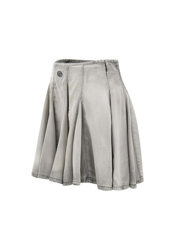 26SS 디젤 미디 스커트 A23863 068WG02 Grey - DIESEL