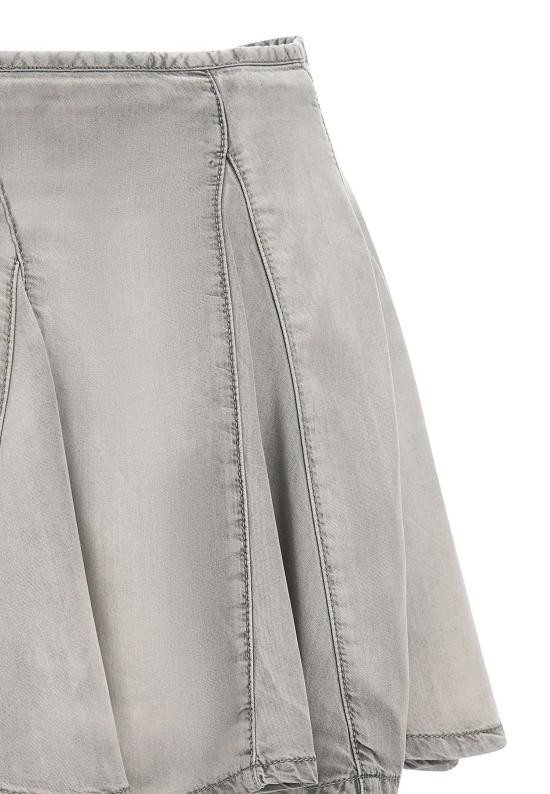 26SS 디젤 미디 스커트 A23863 068WG02 Grey - DIESEL