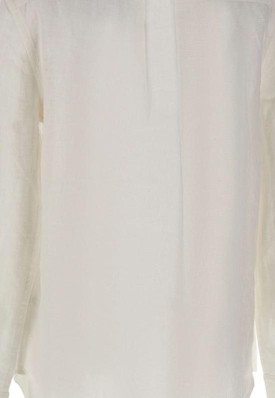 26SS 폴로 랄프로렌 포니 자수 리넨 셔츠 (211970730009) 211970730 518 White - POLO RALPH LAUREN