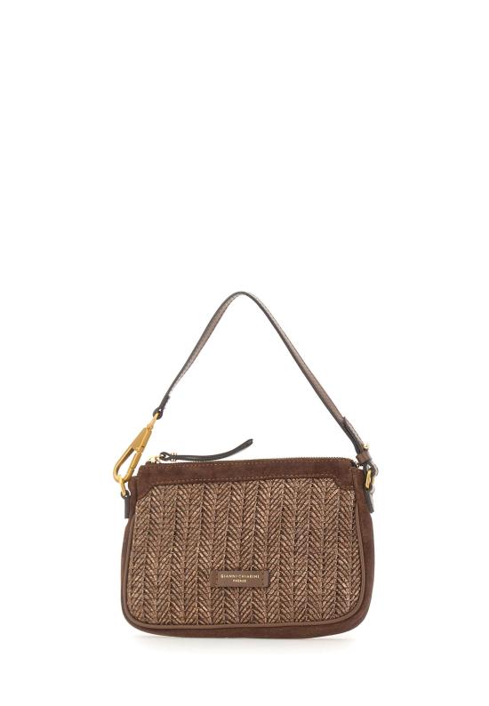 26SS 지아니 끼아리니 숄더백 BS12370 PGLSPGCHOCO Brown