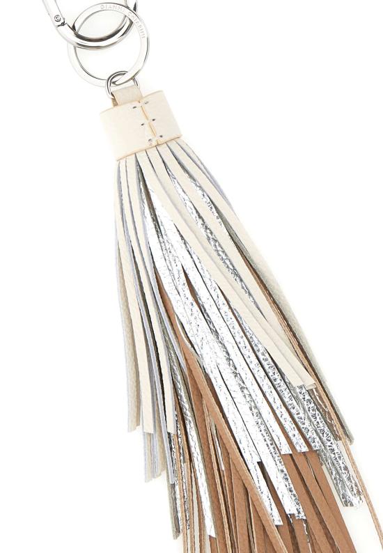 26SS 지아니 끼아리니 키링 PCNAPPA06 GRNMARBLESILVERCLAY White - GIANNI CHIARINI