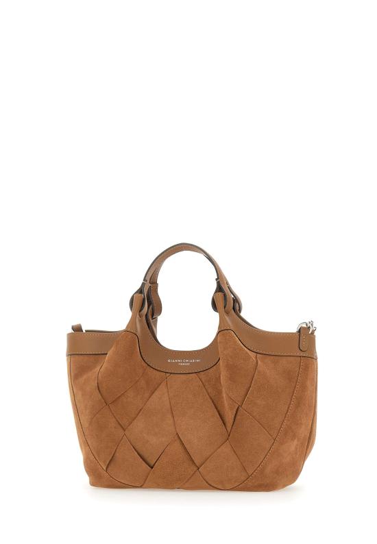 26SS 지아니 끼아리니 토트백 BS12349 INTCMCARAMEL BROWN