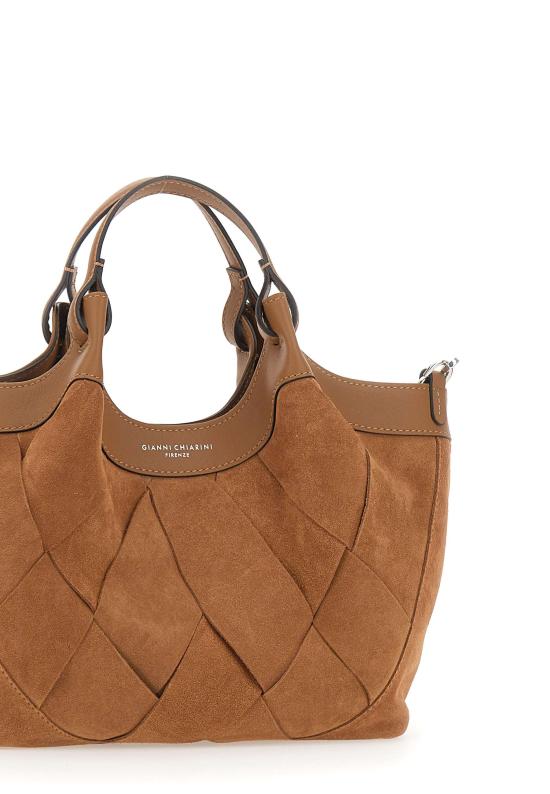 26SS 지아니 끼아리니 토트백 BS12349 INTCMCARAMEL BROWN - GIANNI CHIARINI