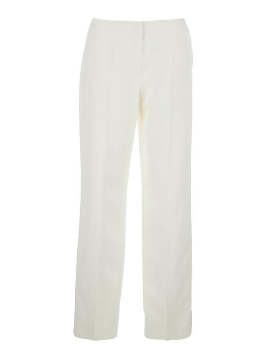 26SS 토템 스트레이트 팬츠 262WRB0358FB0623047 White