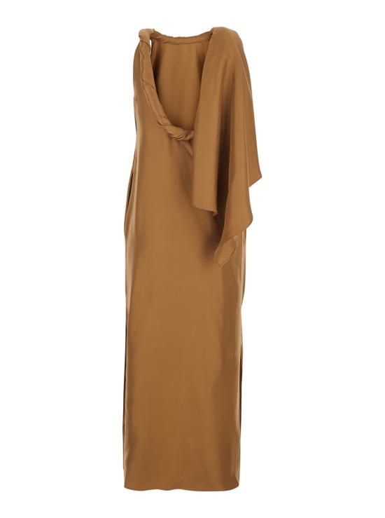 26SS 루루 드 세종 롱 원피스 SUSANMACADAMIA Brown - LOULOU DE SAISON