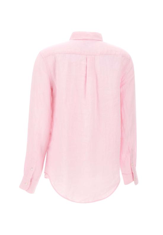 26SS 폴로 랄프로렌 포니 자수 리넨 셔츠 (211970730009) 211970730 514 Pink - POLO RALPH LAUREN