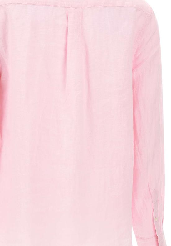 26SS 폴로 랄프로렌 포니 자수 리넨 셔츠 (211970730009) 211970730 514 Pink - POLO RALPH LAUREN