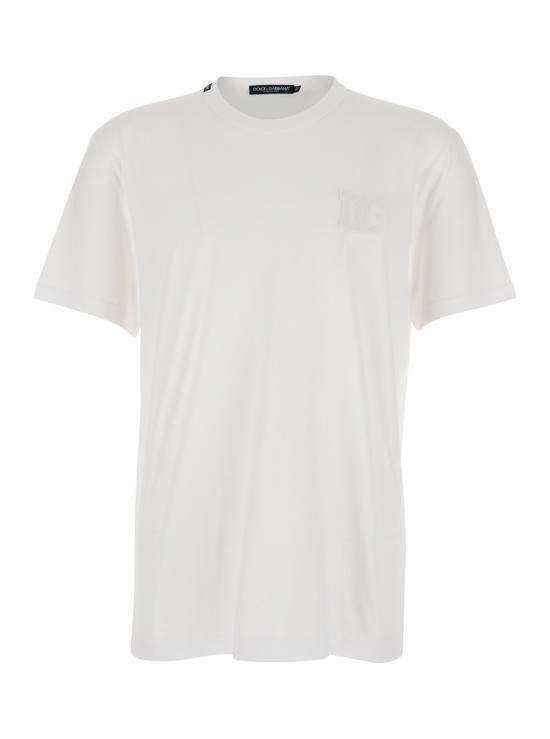 26SS 돌체앤가바나 반팔 티셔츠 G8PV1ZG7P3NW0800 White