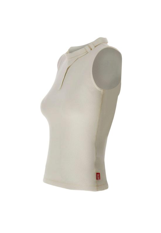 26SS 디젤 민소매 티셔츠 A23542 0JEAI141 White - DIESEL