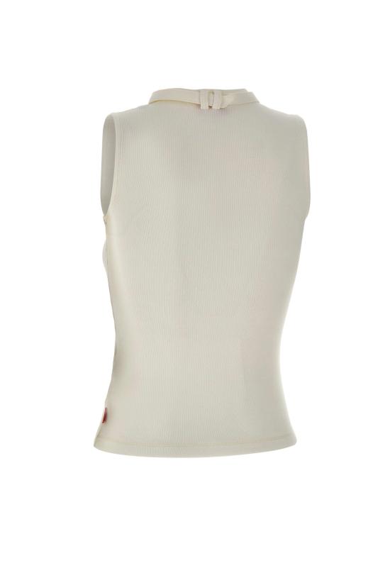 26SS 디젤 민소매 티셔츠 A23542 0JEAI141 White - DIESEL