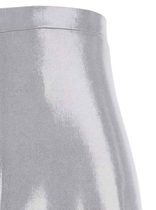 26SS 노마카말리 스트레이트 팬츠 ST1267LMT21058 Metallic - NORMA KAMALI