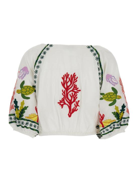 26SS BENARAS BY CITRUS 블라우스 BE24946NATURALMULTI Multicolor - OTHER BRANDS