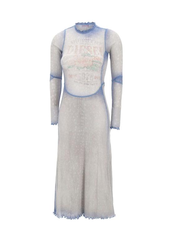 26SS 디젤 미디 원피스 A22909 0HGCN8MMA Blue