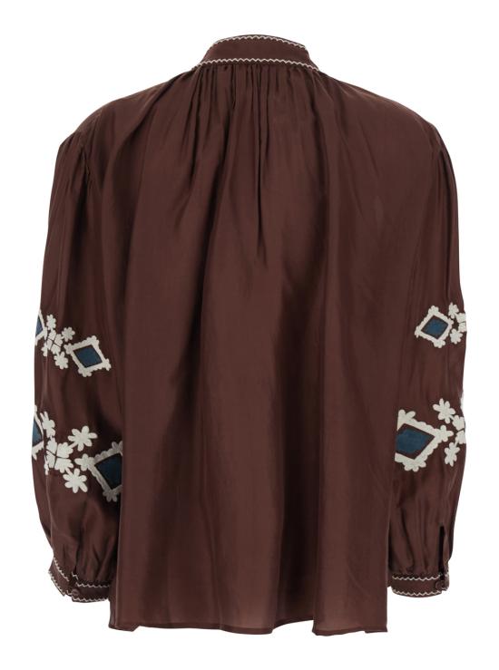 26SS BENARAS BY CITRUS 블라우스 BE25390BROWNGREEN Brown - OTHER BRANDS