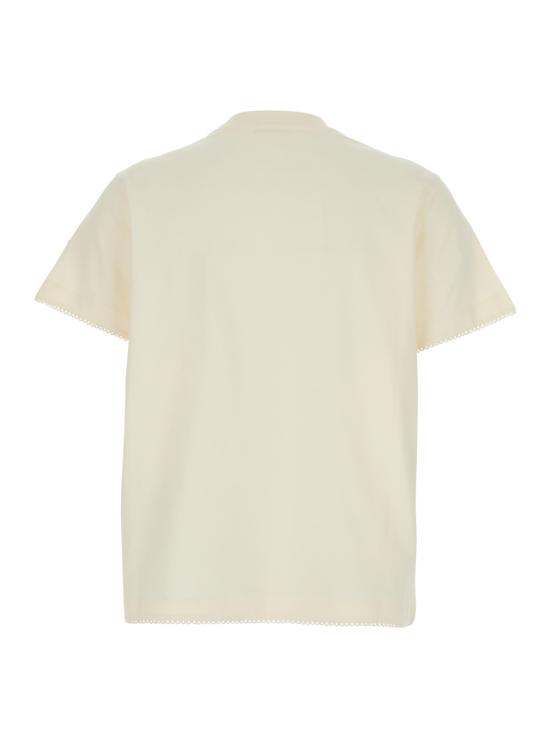 26SS 몽클레어 반팔 티셔츠 8C0002789AUO034 White - MONCLER