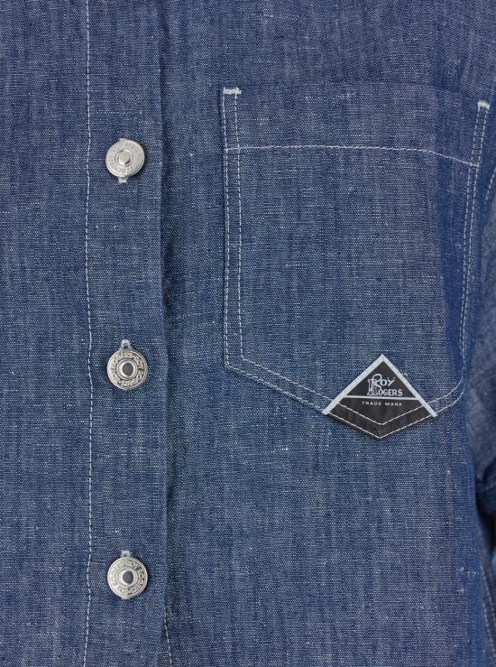 26SS 로이로져스 데님 셔츠 RND90141D7380021C0090 Blu - ROY ROGER'S