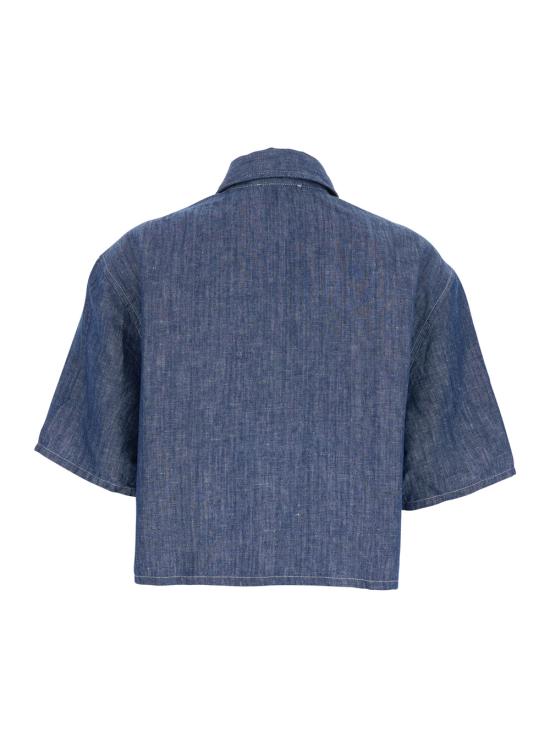 26SS 로이로져스 데님 셔츠 RND90141D7380021C0090 Blu - ROY ROGER'S