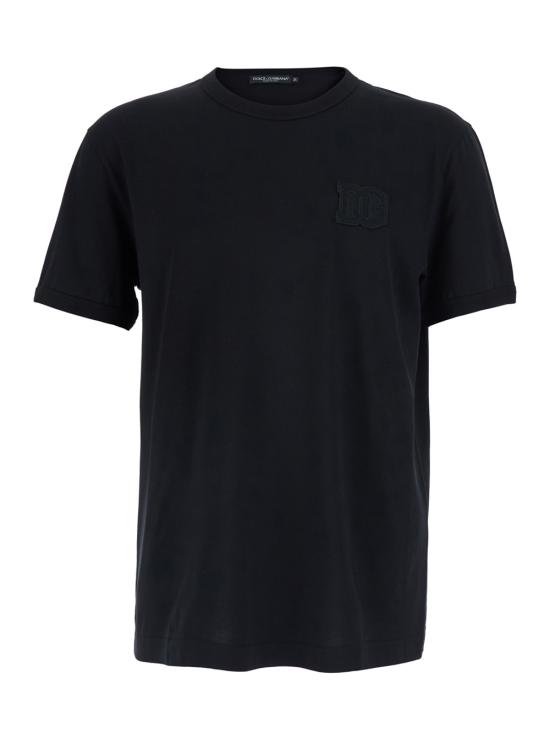 26SS 돌체앤가바나 반팔 티셔츠 G8PV1ZG7P3NN0000 Black