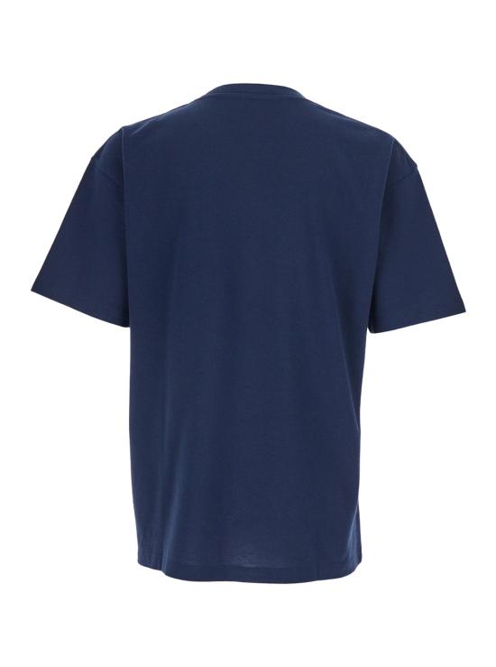 26SS 생로랑 반팔 티셔츠 832941Y37HC4110 Blu - SAINT LAURENT