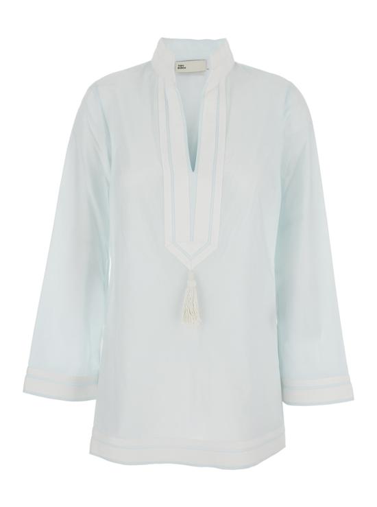 26SS 토리버치 미디 원피스 83308412 Light blue