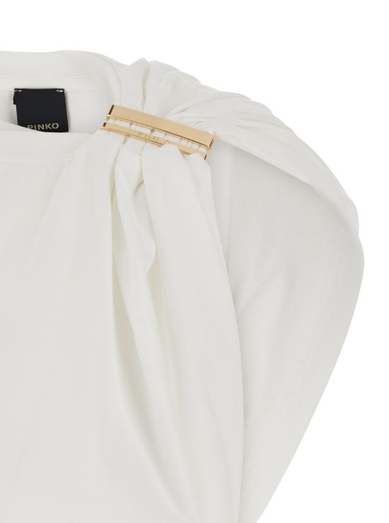 26SS 핑코 민소매 티셔츠 106478A35DZ05 White - PINKO