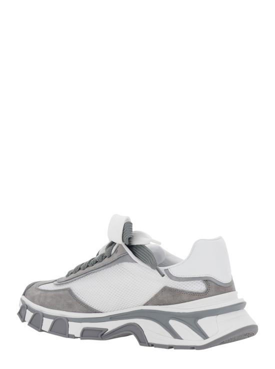 26SS 돌체앤가바나 DG 컨트리 로드 나일론 앤 레더 스니커즈 CS2403A02088B932 Grey - DOLCE & GABBANA
