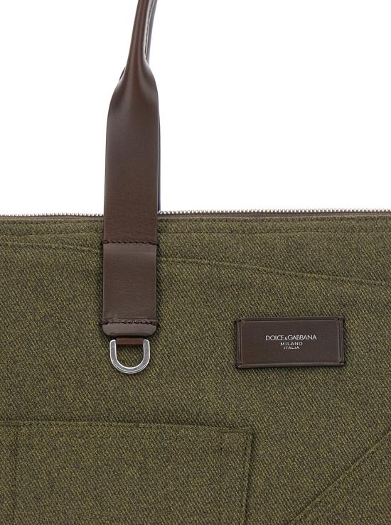 26SS 돌체앤가바나 Adamo patchwork shopping 백 BM2375AU39389922 Green - DOLCE & GABBANA