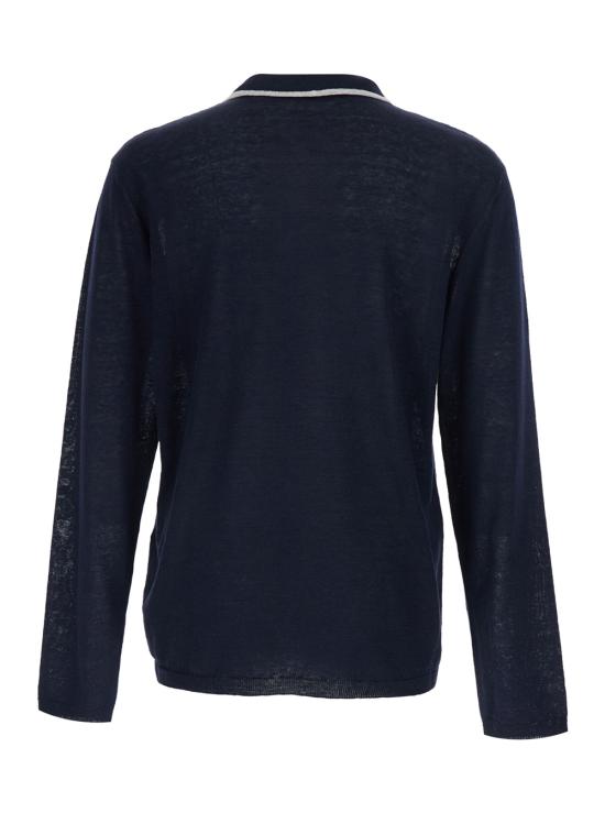 26SS 조르지오 아르마니 폴로 티셔츠 GM003140AF24710FB010 Blu - GIORGIO ARMANI