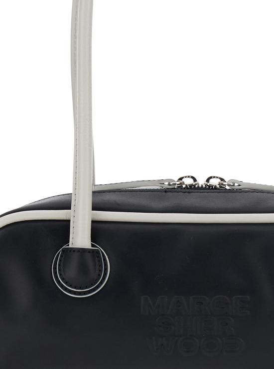 26SS 마지셔우드 숄더백 GG057660BLACKLIGHTGREYPULLUPCRINKLE Black - MARGE SHERWOOD